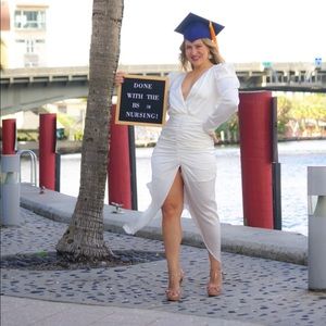 JLUXLABEL white holiday dress